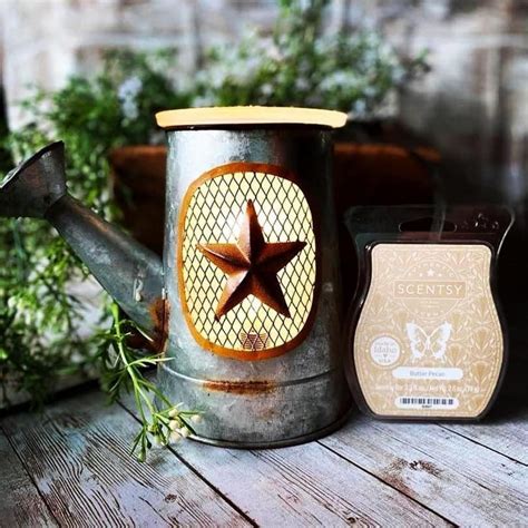 rustic garden scentsy warmer|farmhouse scentsy home decor.